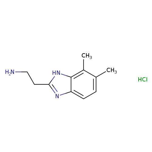 [2-(6,7-dimethyl-1H-benzimidazol-2-yl)ethyl]amine hydrochloride