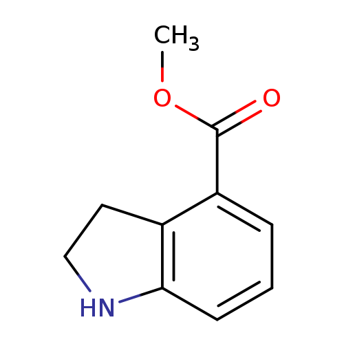 1H-Indole-4-carboxylic acid, 2,3-dihydro-, methyl ester