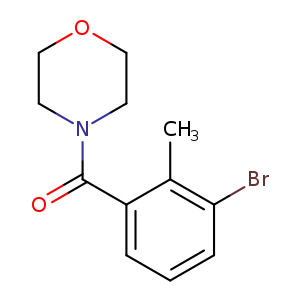 (3-Bromo-2-methyl-phenyl)-morpholin-4-yl-methanone