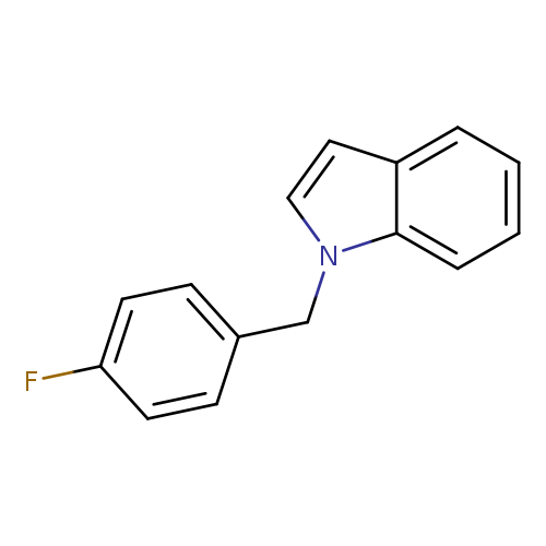 1H-Indole, 1-[(4-fluorophenyl)methyl]-