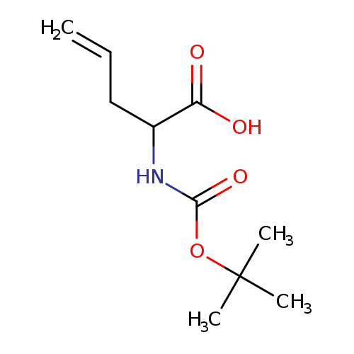 4-Pentenoic acid, 2-[[(1,1-dimethylethoxy)carbonyl]amino]-