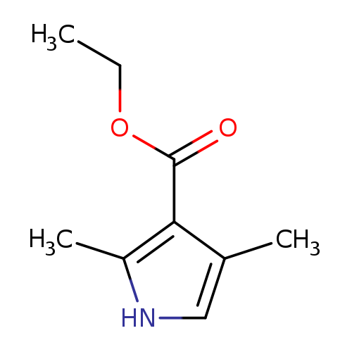 1H-Pyrrole-3-carboxylic acid, 2,4-dimethyl-, ethyl ester