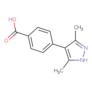 Benzoic acid, 4-(3,5-dimethyl-1H-pyrazol-4-yl)-
