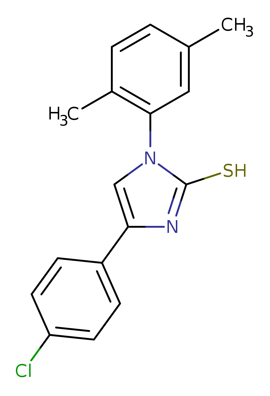 4-(4-chlorophenyl)-1-(2,5-dimethylphenyl)-1H-imidazole-2-thiol
