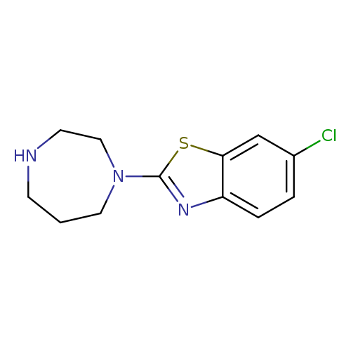 6-CHLORO-2-(1,4-DIAZEPAN-1-YL)-1,3-BENZOTHIAZOLE
