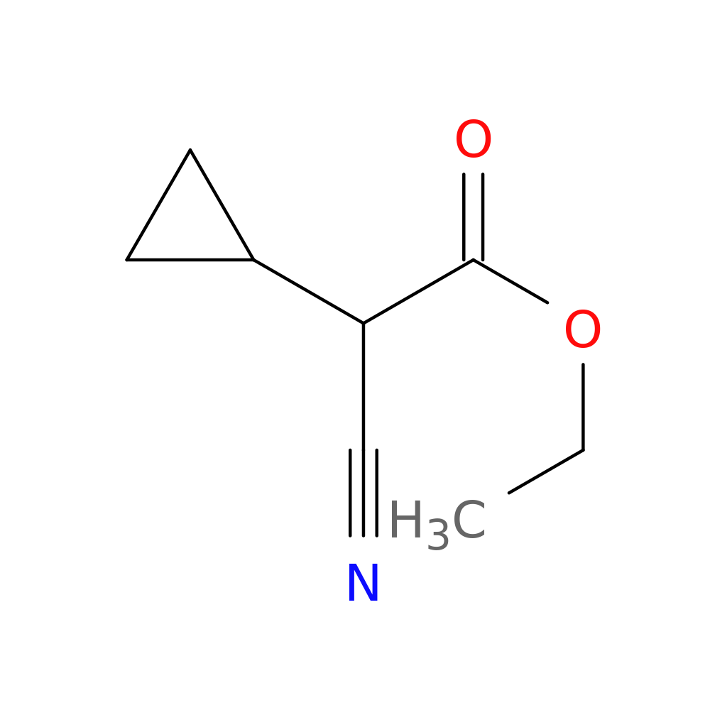 ethyl 2-cyano-2-cyclopropylacetate