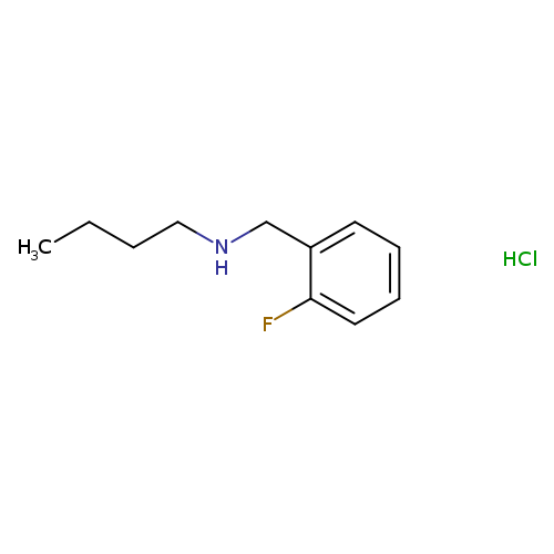 N-(2-fluorobenzyl)-1-butanamine hydrochloride