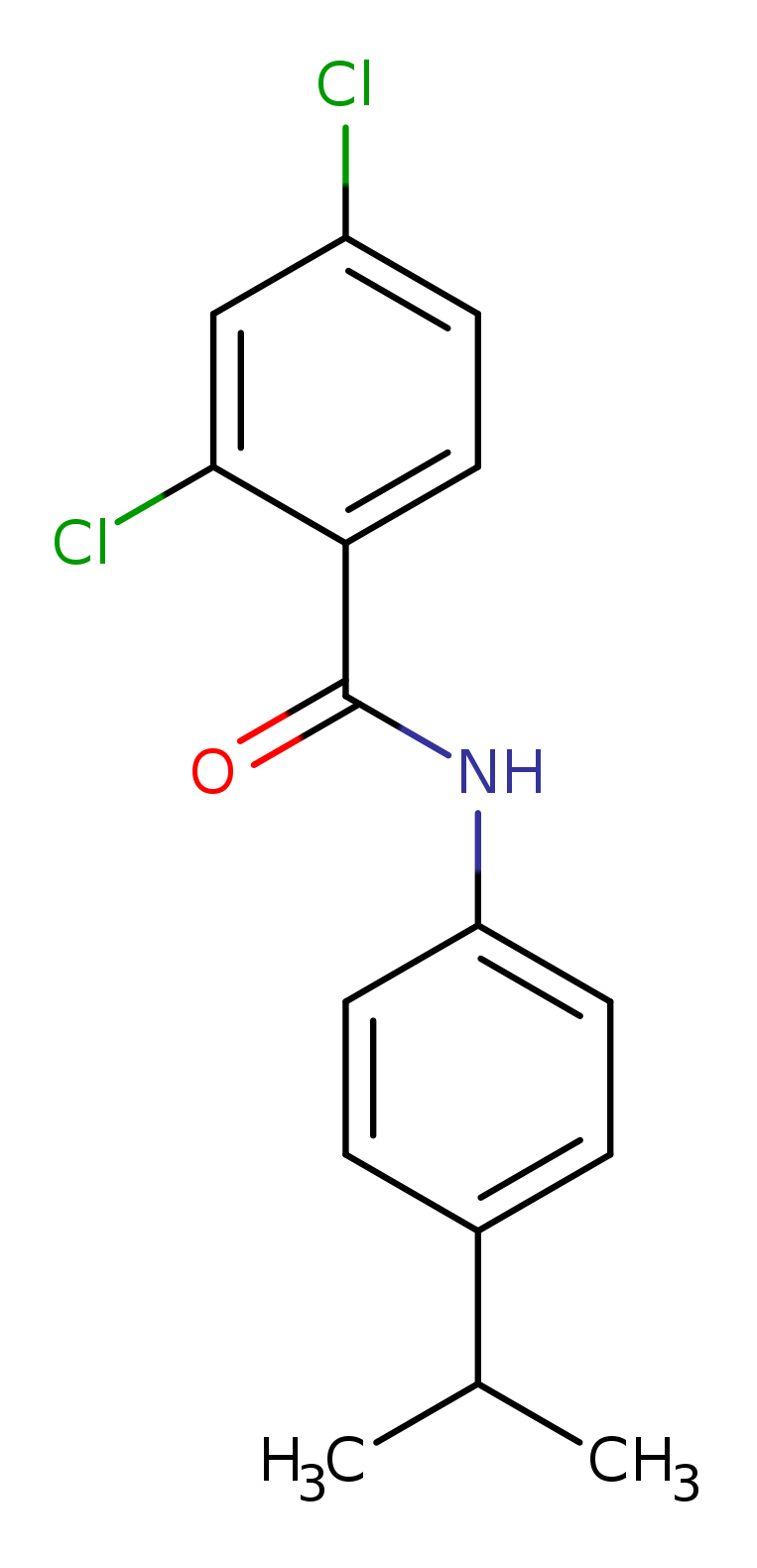 2,4-dichloro-N-(4-isopropylphenyl)benzamide