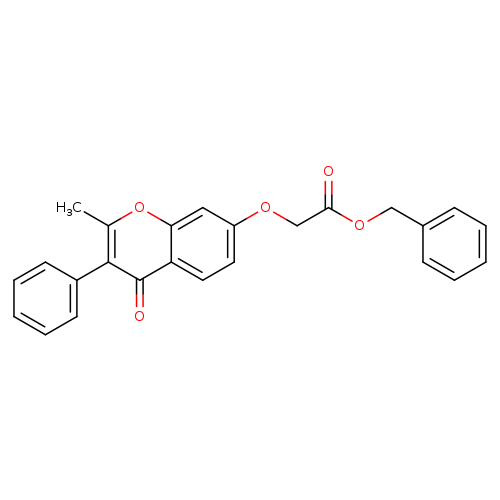 benzyl 2-[(2-methyl-4-oxo-3-phenyl-4H-chromen-7-yl)oxy]acetate