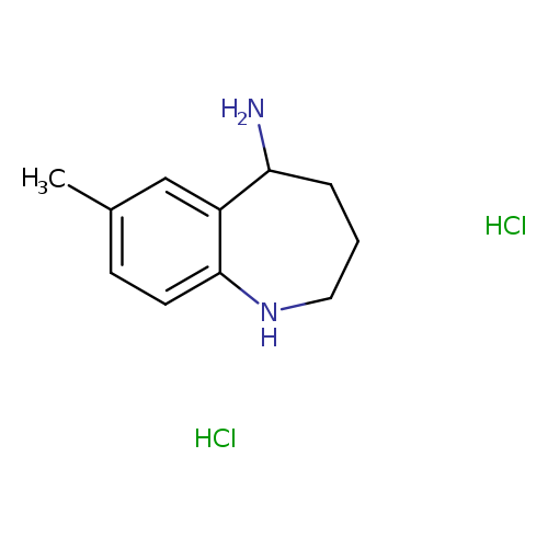 7-Methyl-2,3,4,5-tetrahydro-1h-benzo[b]azepin-5-amine dihydrochloride