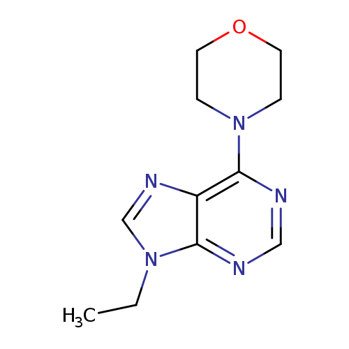 9-ethyl-6-(morpholin-4-yl)-9H-purine