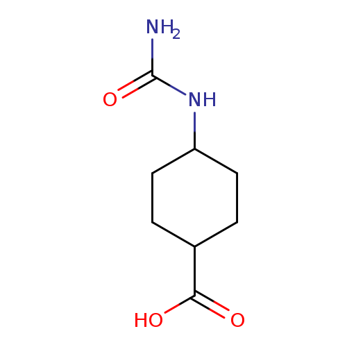 4-(carbamoylamino)cyclohexane-1-carboxylic acid, Mixture of diastereomers
