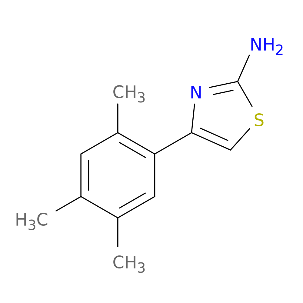 4-(2,4,5-trimethylphenyl)-1,3-thiazol-2-amine