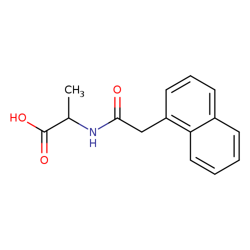 2-[2-(naphthalen-1-yl)acetamido]propanoic acid