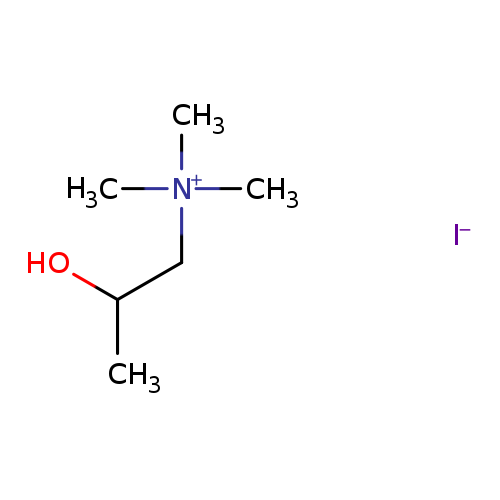 1-Propanaminium, 2-hydroxy-N,N,N-trimethyl-, iodide (1:1)
