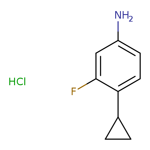 4-cyclopropyl-3-fluoroaniline hydrochloride