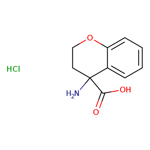 4-amino-3,4-dihydro-2H-1-benzopyran-4-carboxylic acid hydrochloride