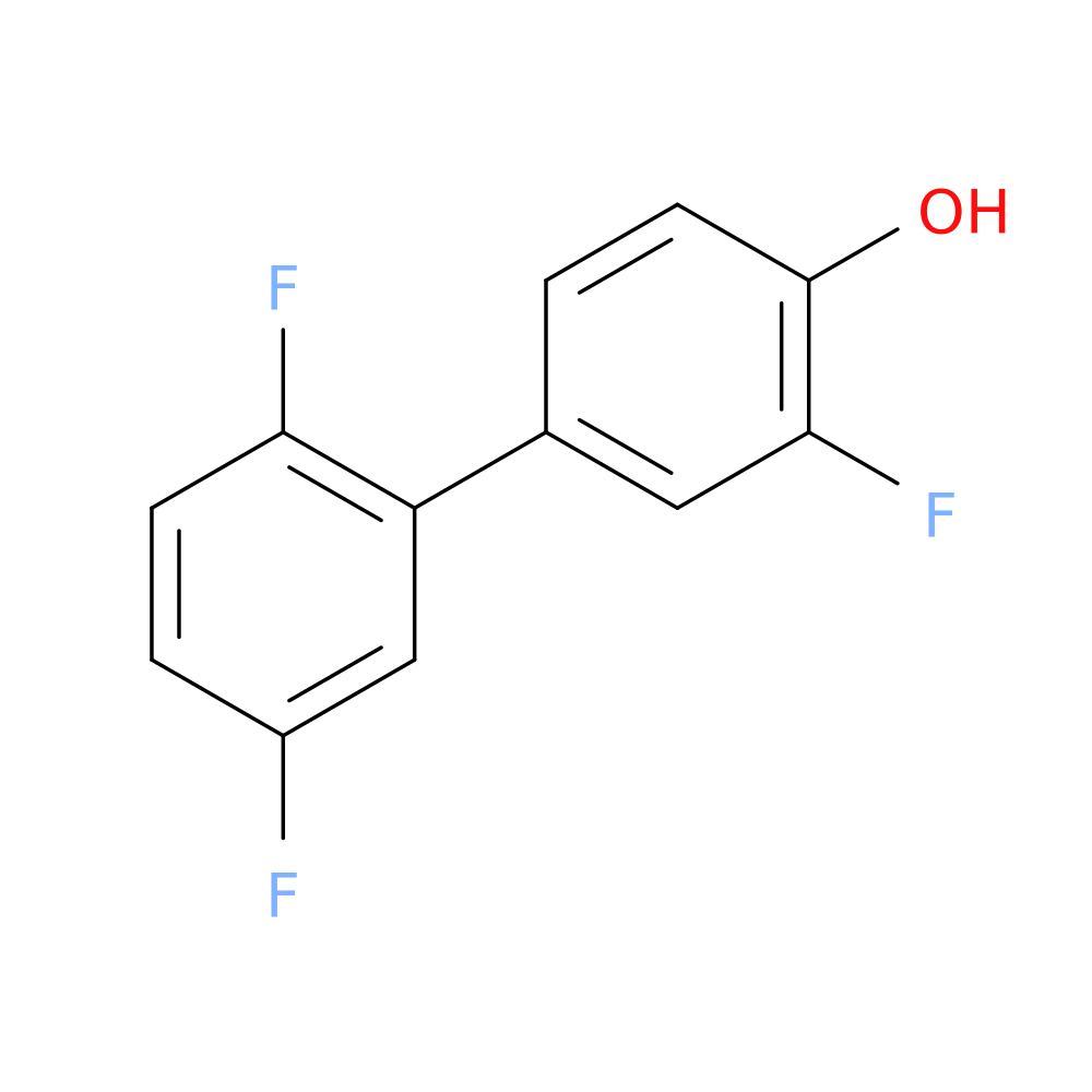 4-(2,5-Difluorophenyl)-2-fluorophenol