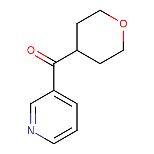 3-(oxane-4-carbonyl)pyridine