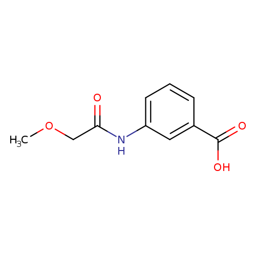 3-[(methoxyacetyl)amino]benzoic acid