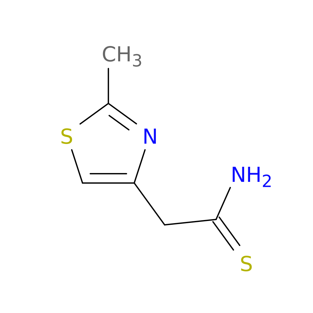 2-(2-methyl-1,3-thiazol-4-yl)ethanethioamide