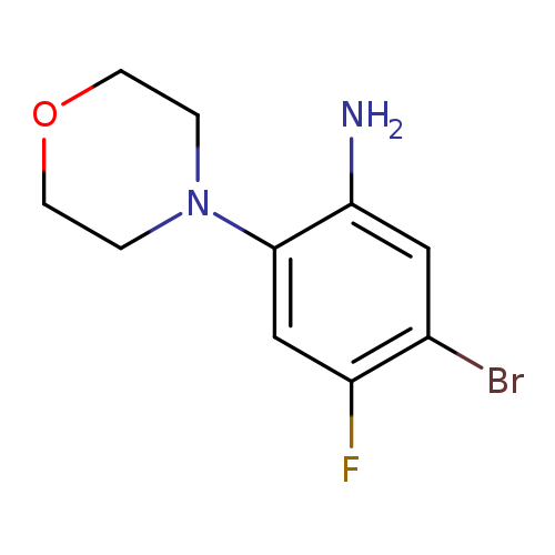 5-bromo-4-fluoro-2-(morpholin-4-yl)aniline