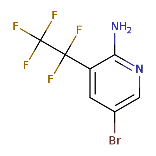 5-bromo-3-(1,1,2,2,2-pentafluoroethyl)pyridin-2-amine