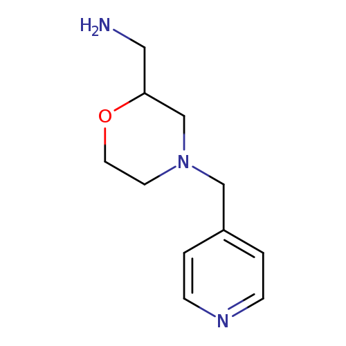 {4-[(pyridin-4-yl)methyl]morpholin-2-yl}methanamine