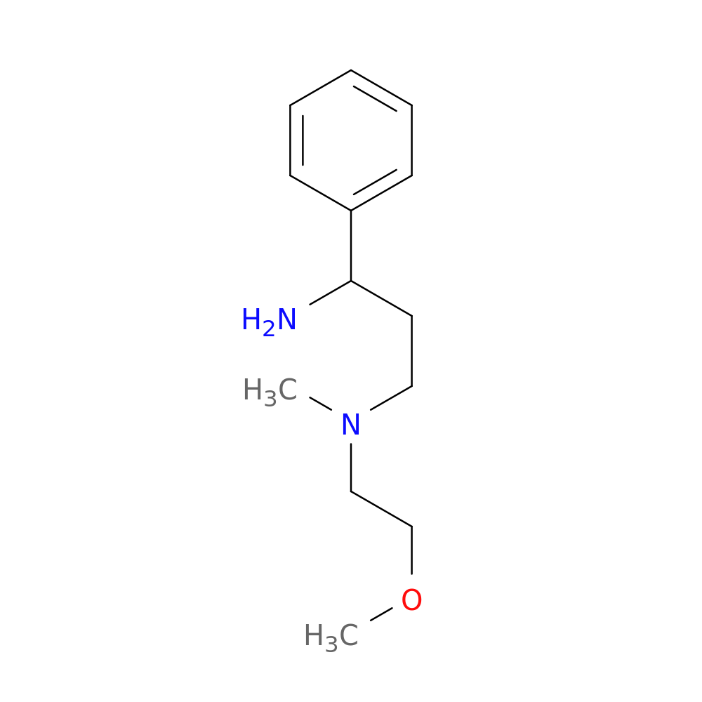 (3-amino-3-phenylpropyl)(2-methoxyethyl)methylamine