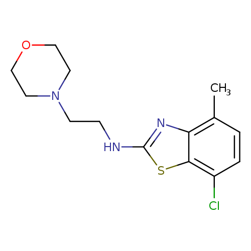 7-Chloro-4-methyl-N-(2-morpholinoethyl)benzo[d]thiazol-2-amine