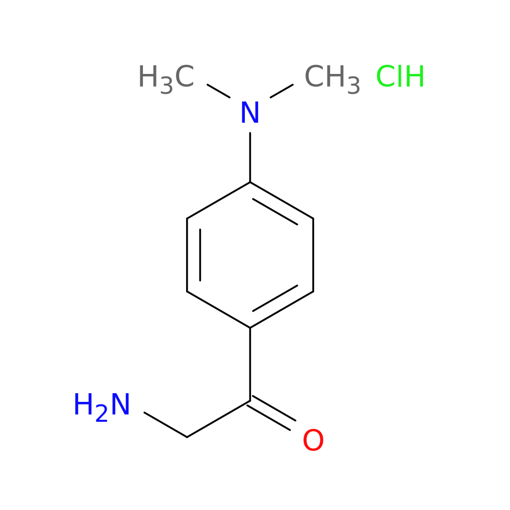 2-Amino-1-[4-(dimethylamino)phenyl]ethanone, HCl
