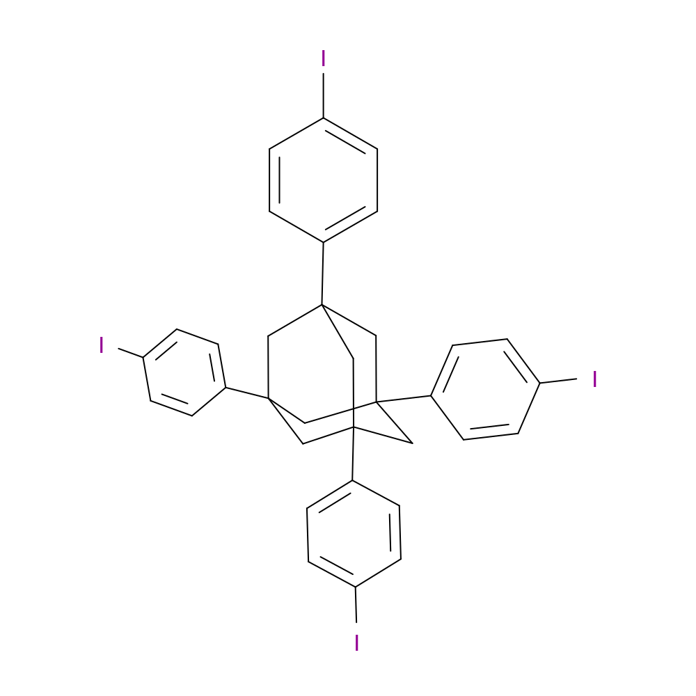 1,3,5,7-Tetrakis(4-iodophenyl)adamantane