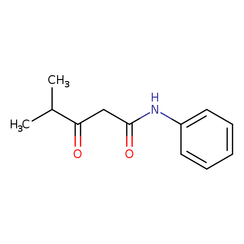 Pentanamide, 4-​methyl-​3-​oxo-​N-​phenyl-
