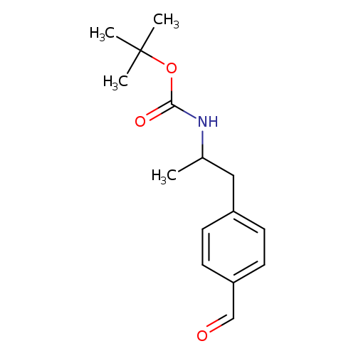 tert-butyl N-[1-(4-formylphenyl)propan-2-yl]carbamate
