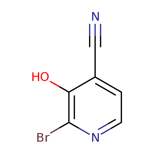 2-bromo-3-hydroxypyridine-4-carbonitrile