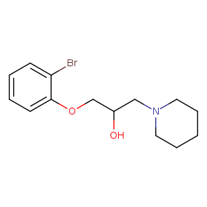 1-(2-Bromophenoxy)-3-(piperidin-1-yl)propan-2-ol