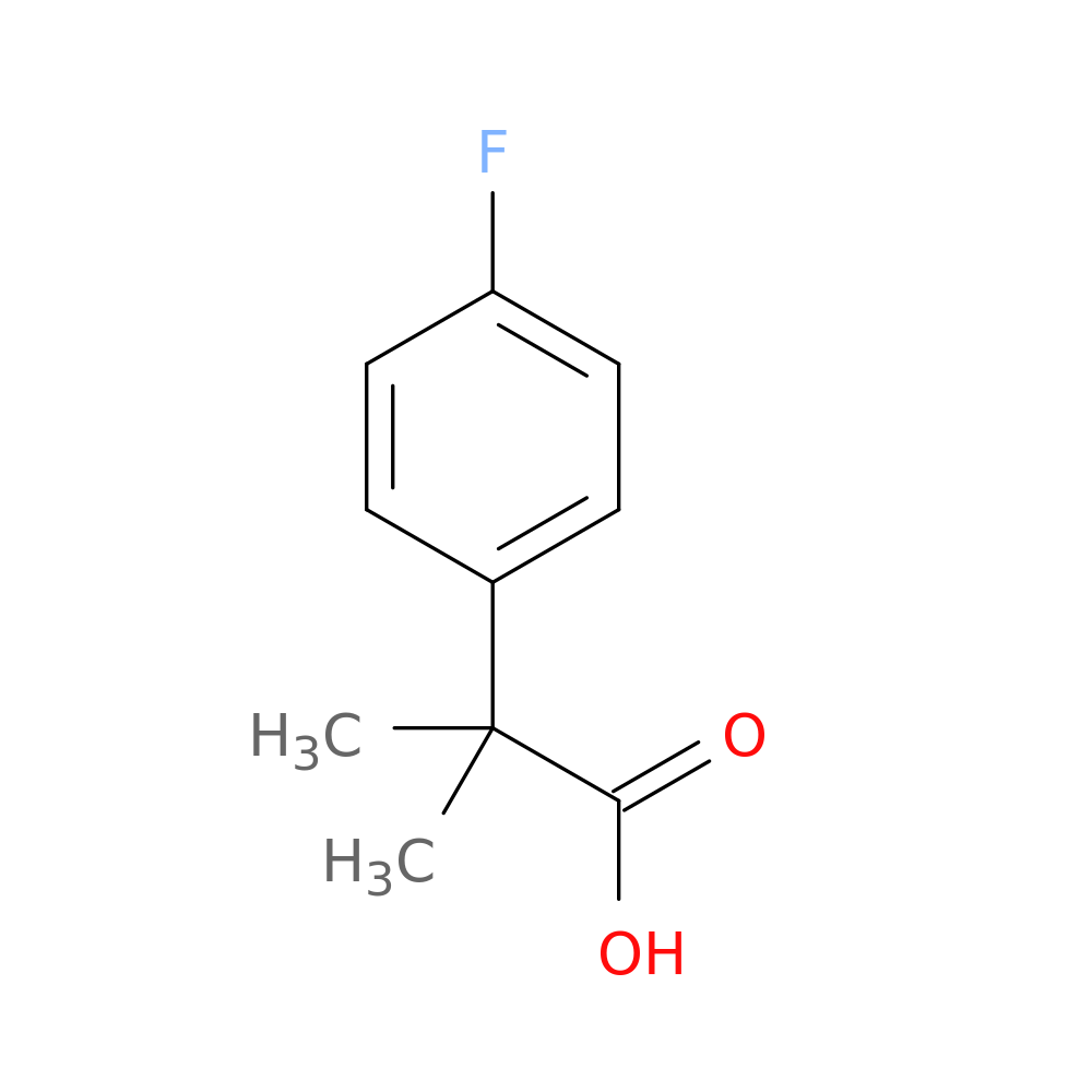 2-(4-Fluorophenyl)-2-methylpropanoic acid