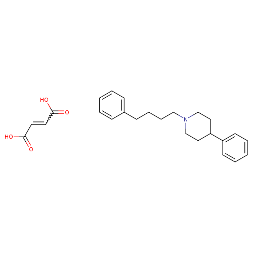 Piperidine, 4-phenyl-1-(4-phenylbutyl)-, (2Z)-2-butenedioate (1:1)