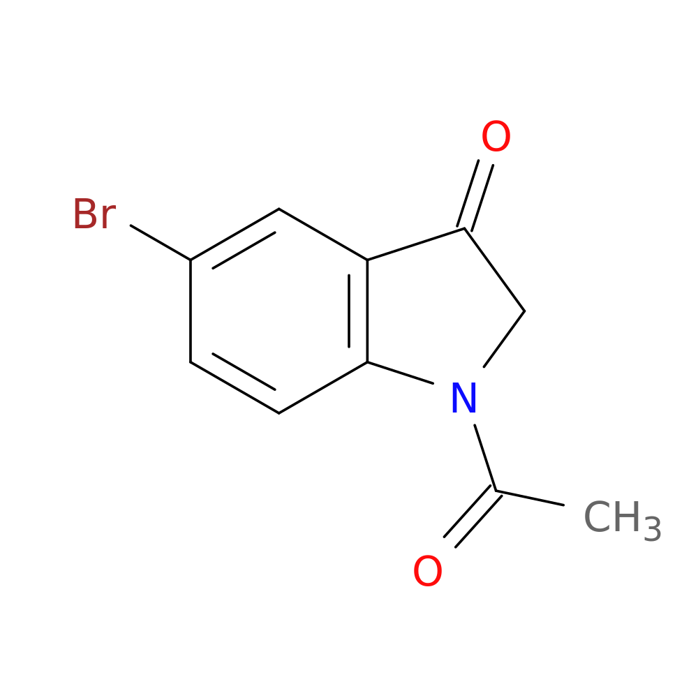 1-Acetyl-5-bromoindolin-3-one