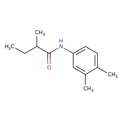 N-(3,4-dimethylphenyl)-2-methylbutanamide