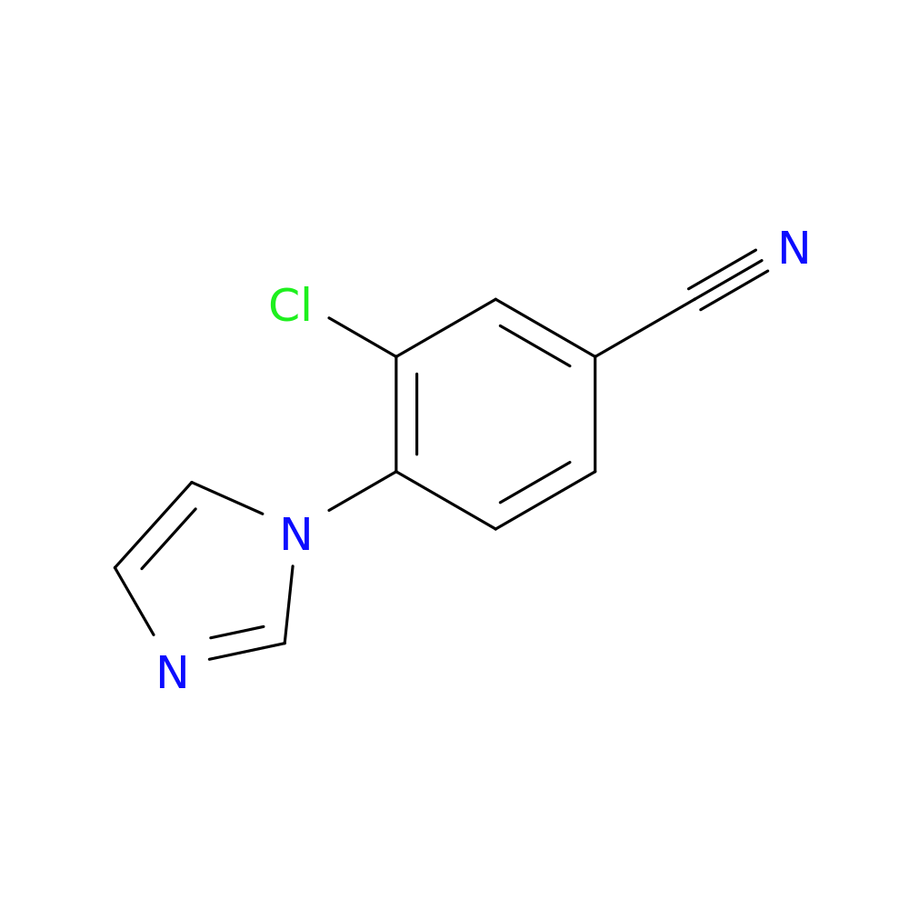 3-Chloro-4-(imidazol-1-yl)benzonitrile