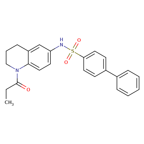 N-(1-propanoyl-1,2,3,4-tetrahydroquinolin-6-yl)-[1,1'-biphenyl]-4-sulfonamide