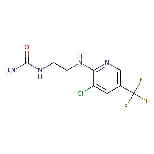 (2-{[3-chloro-5-(trifluoromethyl)pyridin-2-yl]amino}ethyl)urea