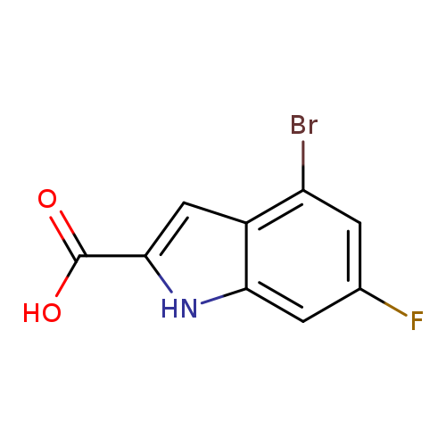 4-bromo-6-fluoro-1h-indole-2-carboxylic acid