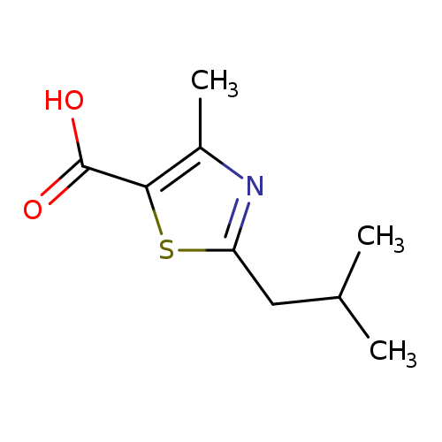 4-methyl-2-(2-methylpropyl)-1,3-thiazole-5-carboxylic acid