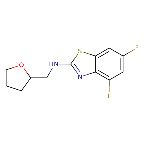 4,6-Difluoro-n-((tetrahydrofuran-2-yl)methyl)benzo[d]thiazol-2-amine