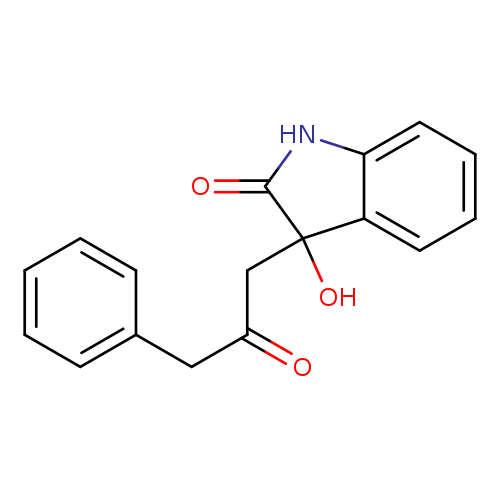 3-hydroxy-3-(2-oxo-3-phenylpropyl)-1,3-dihydro-2H-indol-2-one