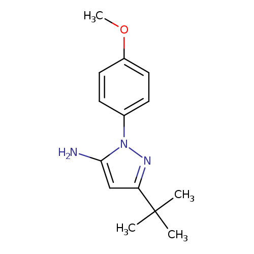 3-(tert-Butyl)-1-(4-methoxyphenyl)-1H-pyrazol-5-amine