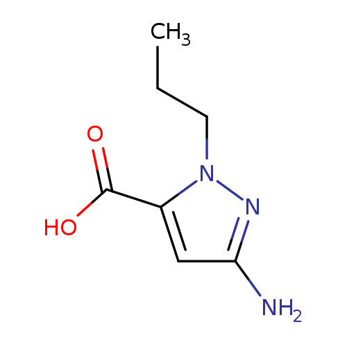 3-amino-1-propyl-1H-pyrazole-5-carboxylic acid