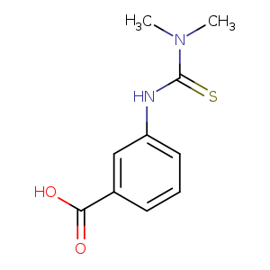 3-[(Dimethylamino)carbonothioyl]aminobenzoic acid